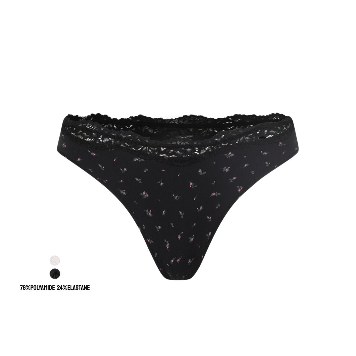 LACE DIPPED THONG蕾丝花边三角丁字裤卡戴珊同款少女心内裤塑身