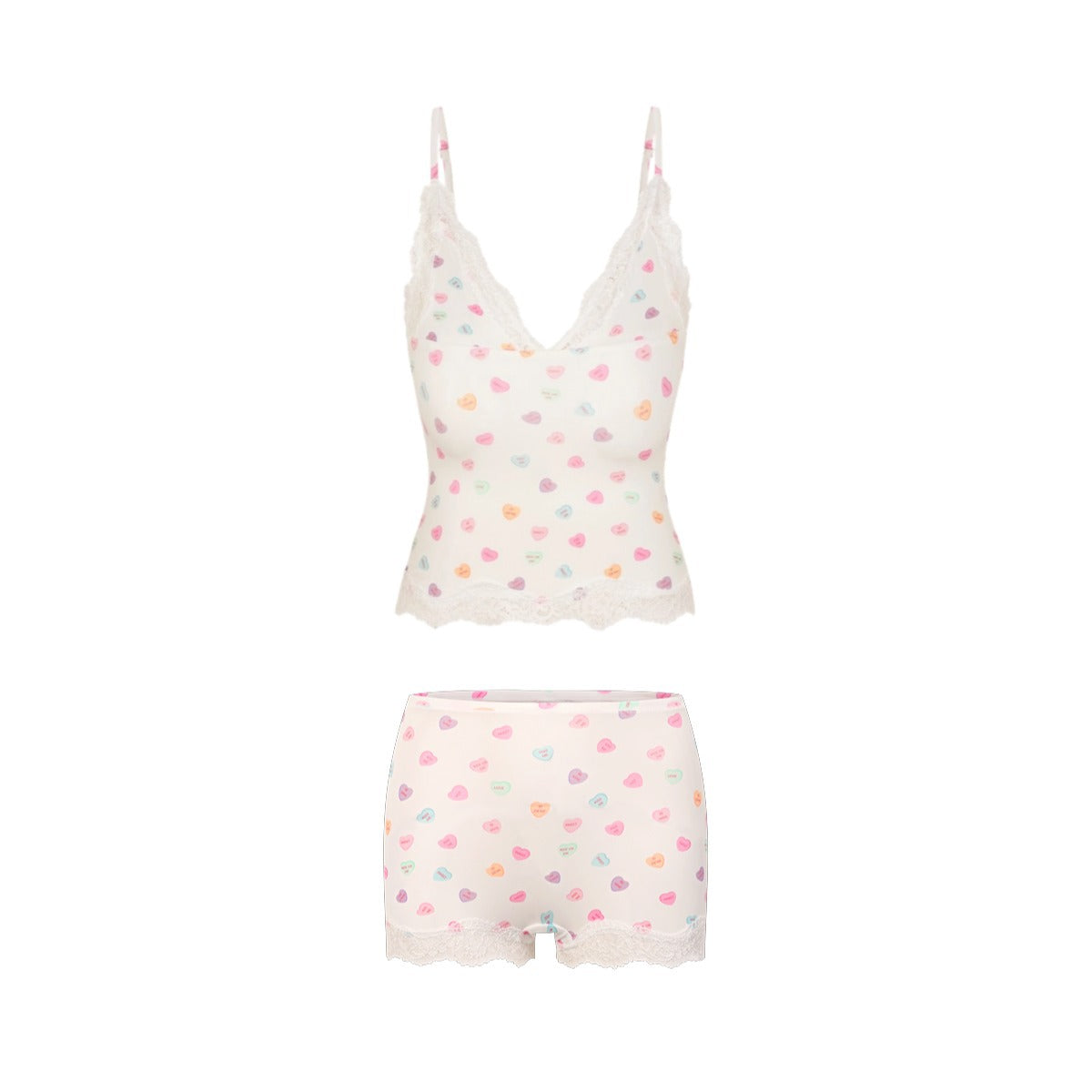 Triangle Cami&Boy Short&Dipped Thong&Scoop Bralette&Tanga