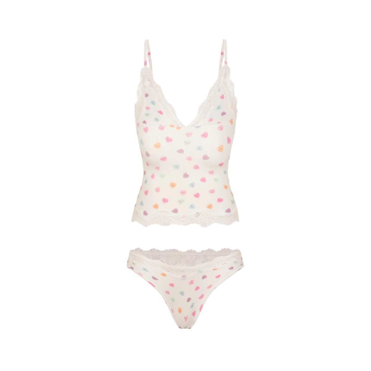 Triangle Cami&Boy Short&Dipped Thong&Scoop Bralette&Tanga