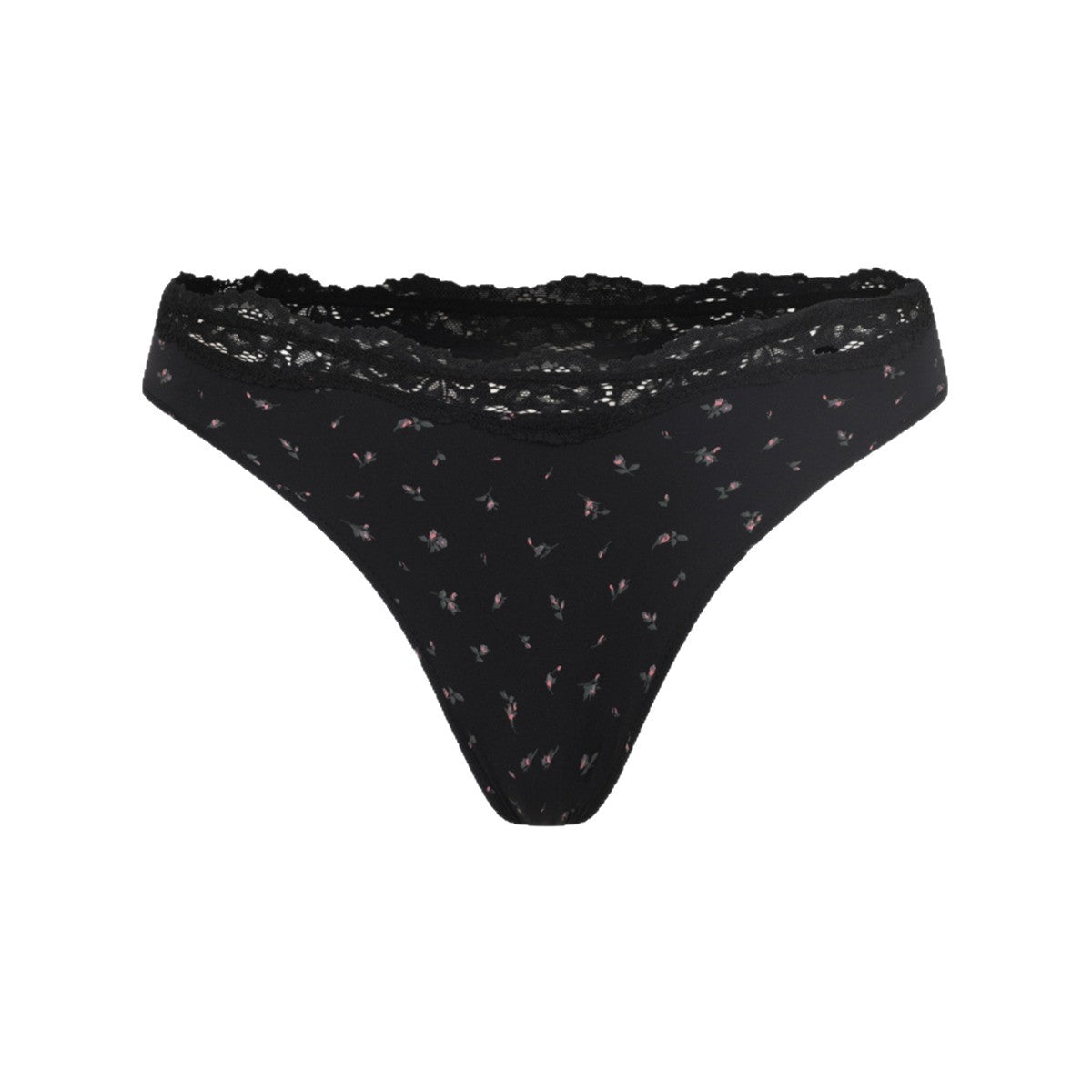 LACE DIPPED THONG蕾丝花边三角丁字裤卡戴珊同款少女心内裤塑身