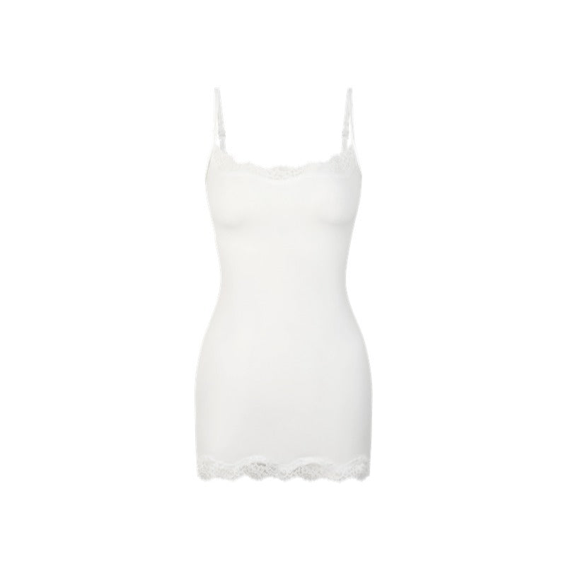 Lace Slip Dress性感蕾丝吊带连衣裙包臀短裙塑形卡戴珊同款skim*