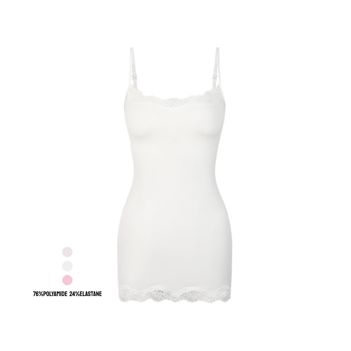 Lace Slip Dress性感蕾丝吊带连衣裙包臀短裙塑形卡戴珊同款skim*