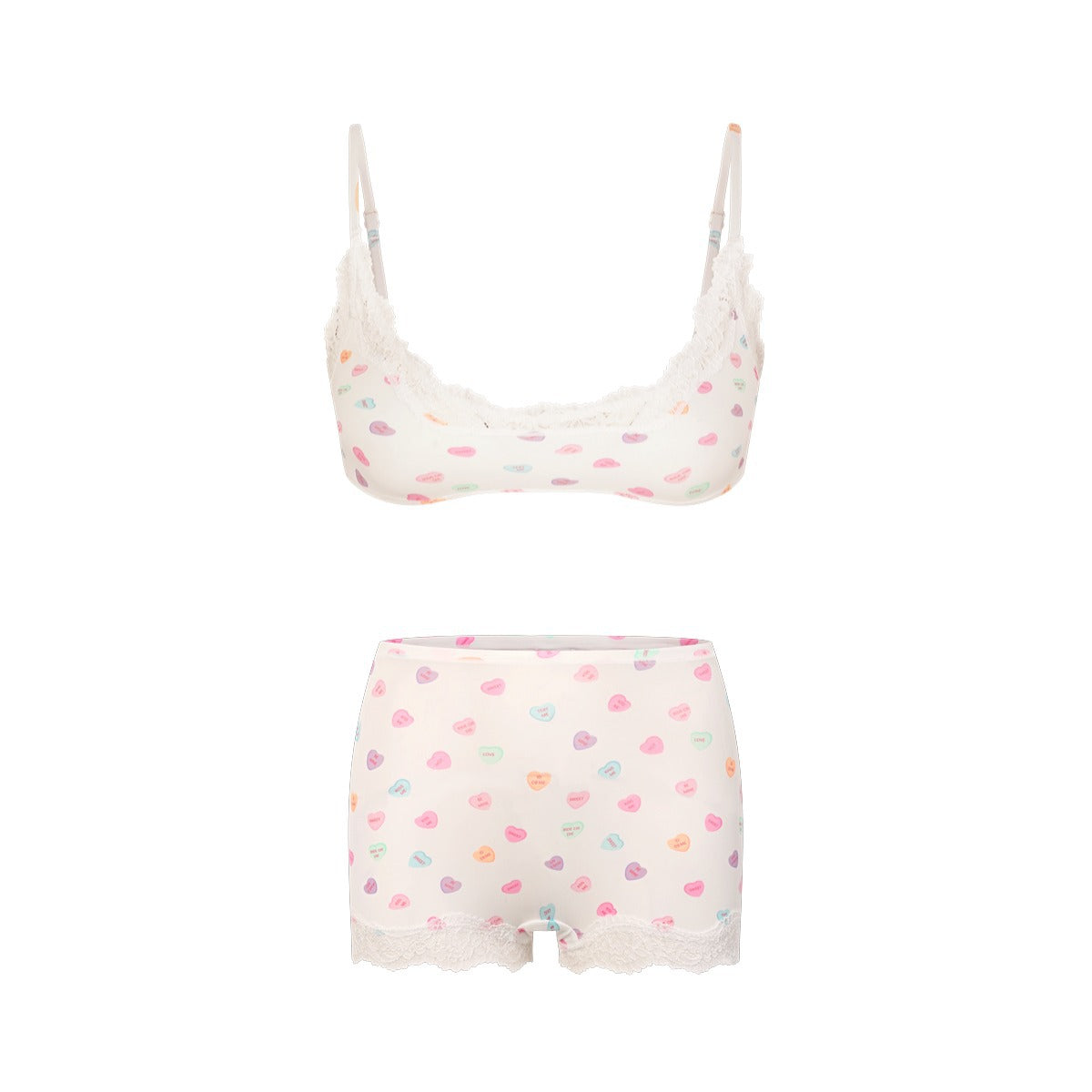 Triangle Cami&Boy Short&Dipped Thong&Scoop Bralette&Tanga