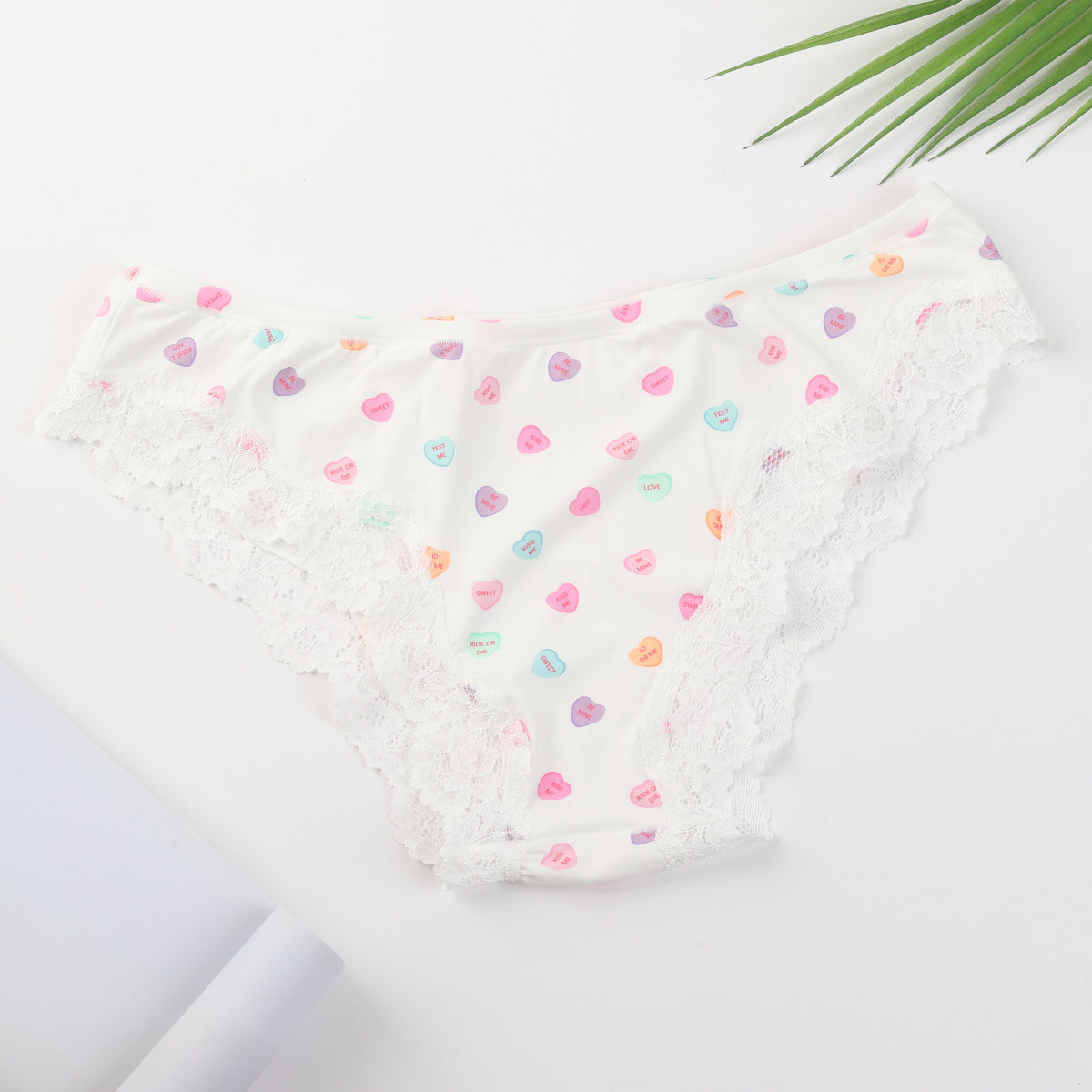 Lace Tanga 欧美性感蕾丝花边三角丁字裤舒适亲肤少女心内裤Skim*