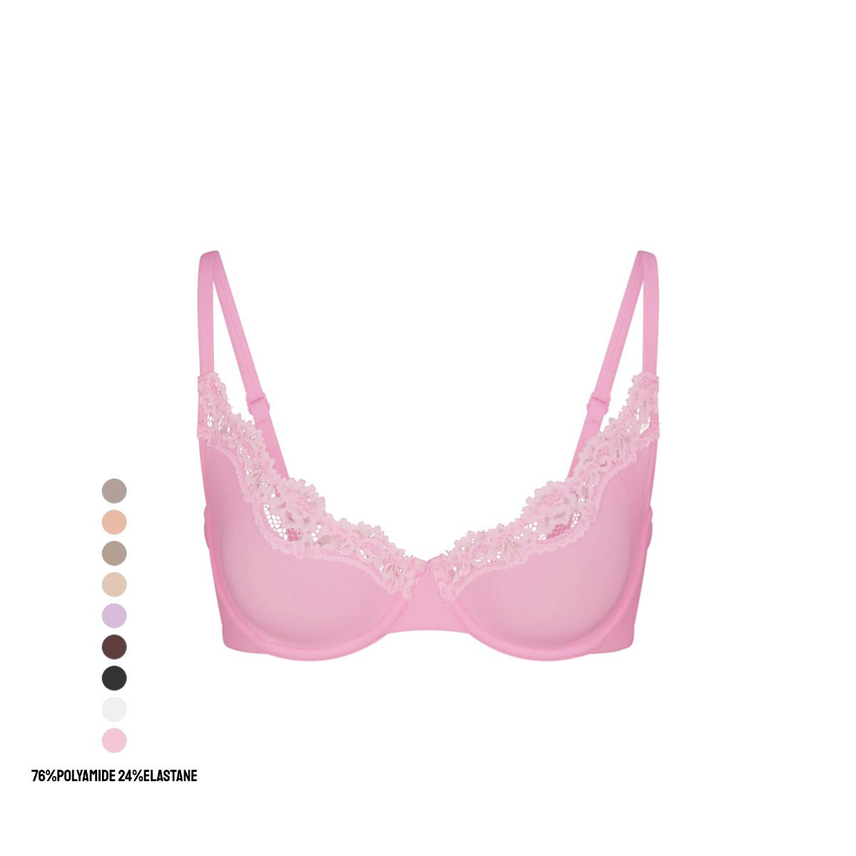 Fitseverybody Lace Unlined Scoop Bra.Fits like a second skin