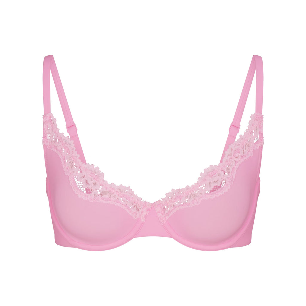 Fitseverybody Lace Unlined Scoop Bra.Fits like a second skin