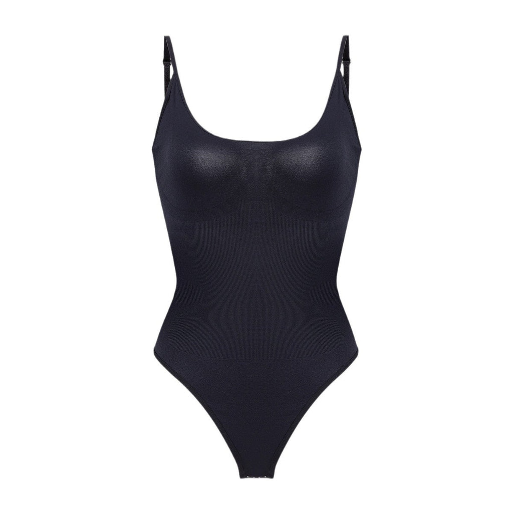 Bodysuit塑身连体衣露背无缝塑身衣吊带束身衣丁字裤