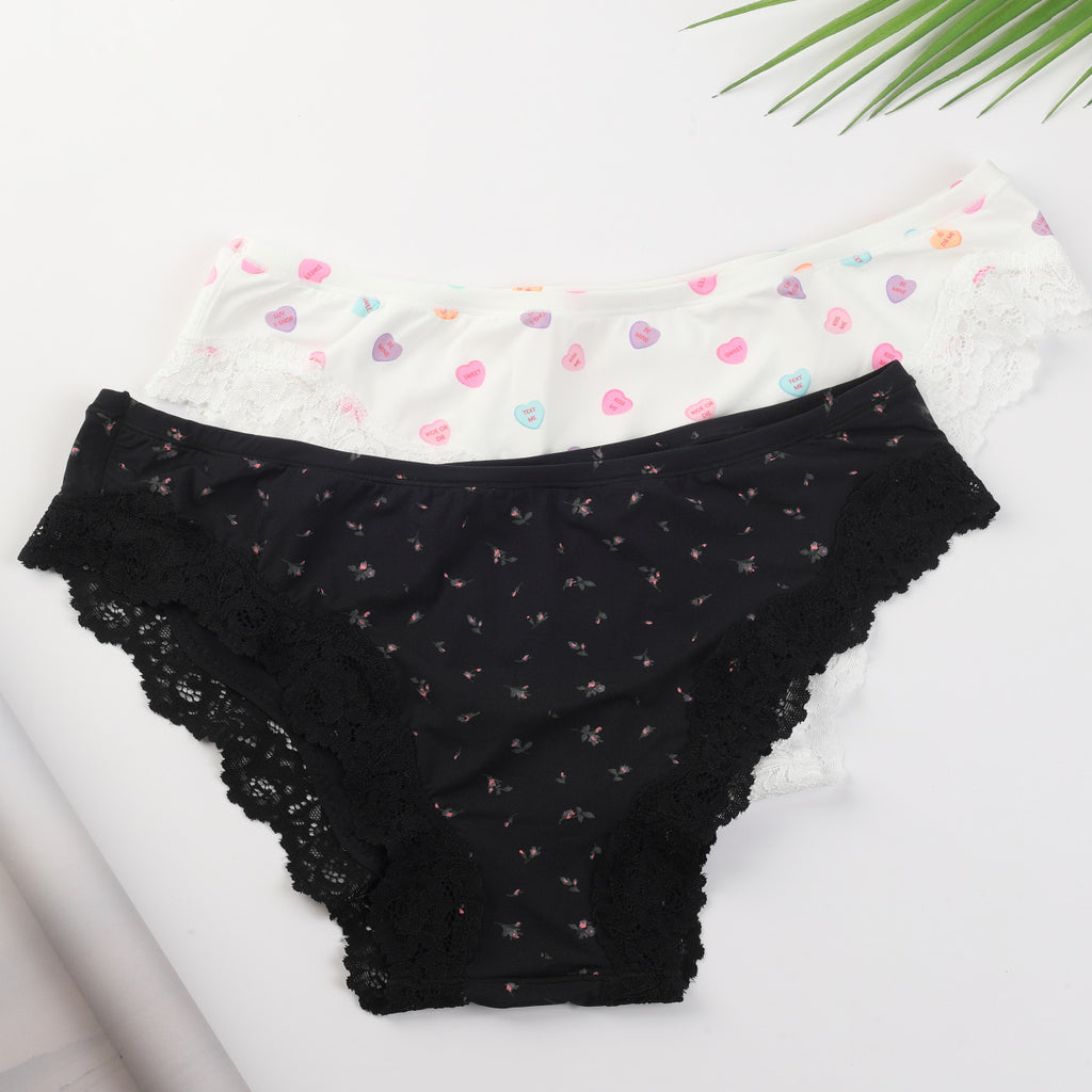 Lace Tanga 欧美性感蕾丝花边三角丁字裤舒适亲肤少女心内裤Skim*