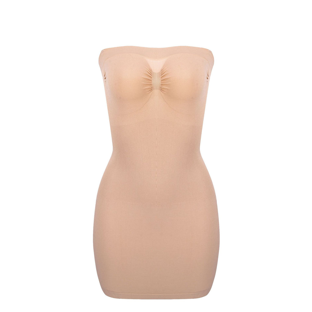 欧美Shaping Dress塑身连衣裙塑身衣吊带无缝裹胸裙Skims包臀裙