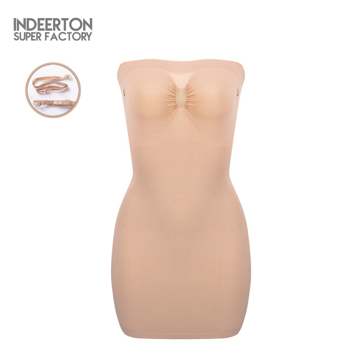 欧美Shaping Dress塑身连衣裙塑身衣吊带无缝裹胸裙Skims包臀裙