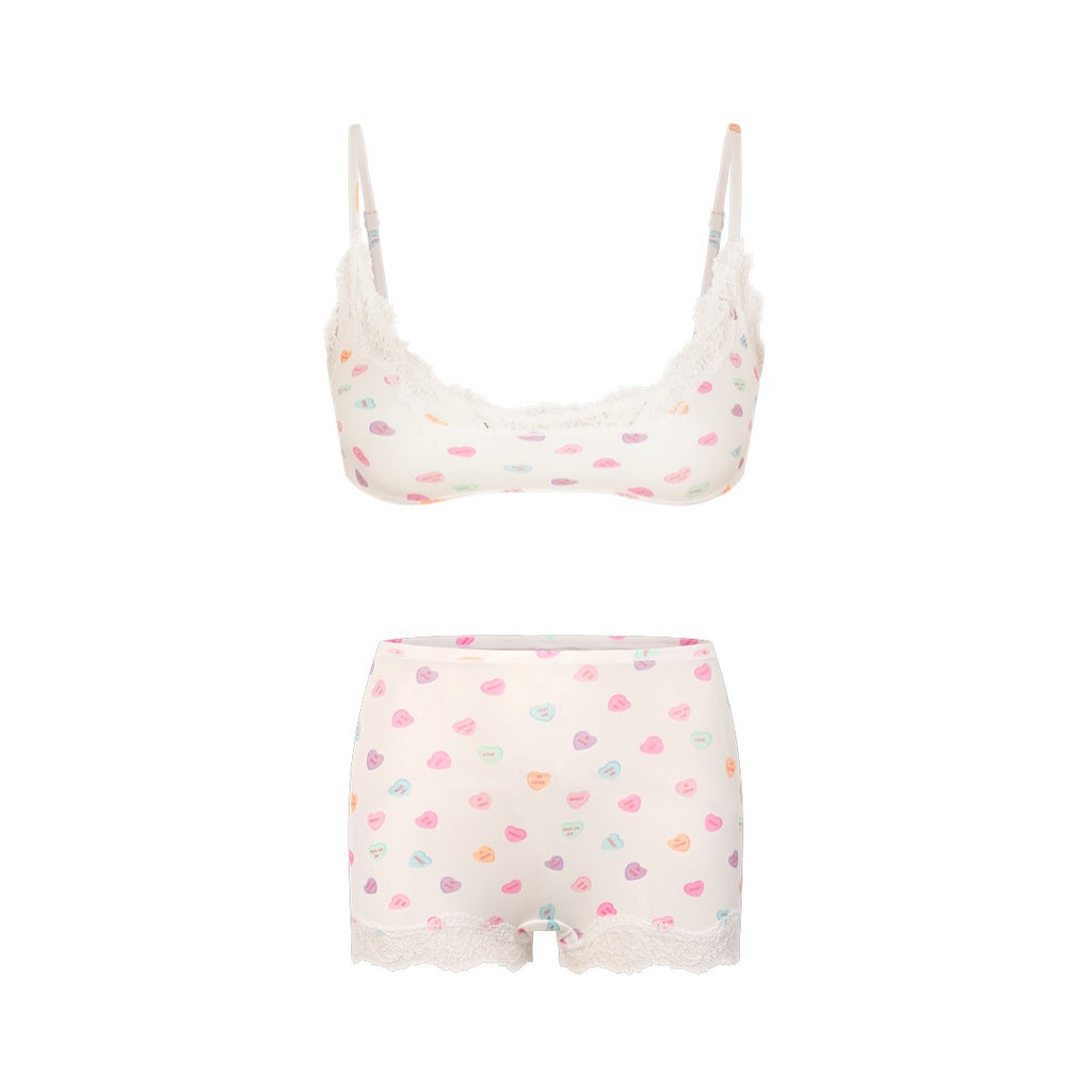 Triangle Cami&Boy Short&Dipped Thong&Scoop Bralette&Tanga